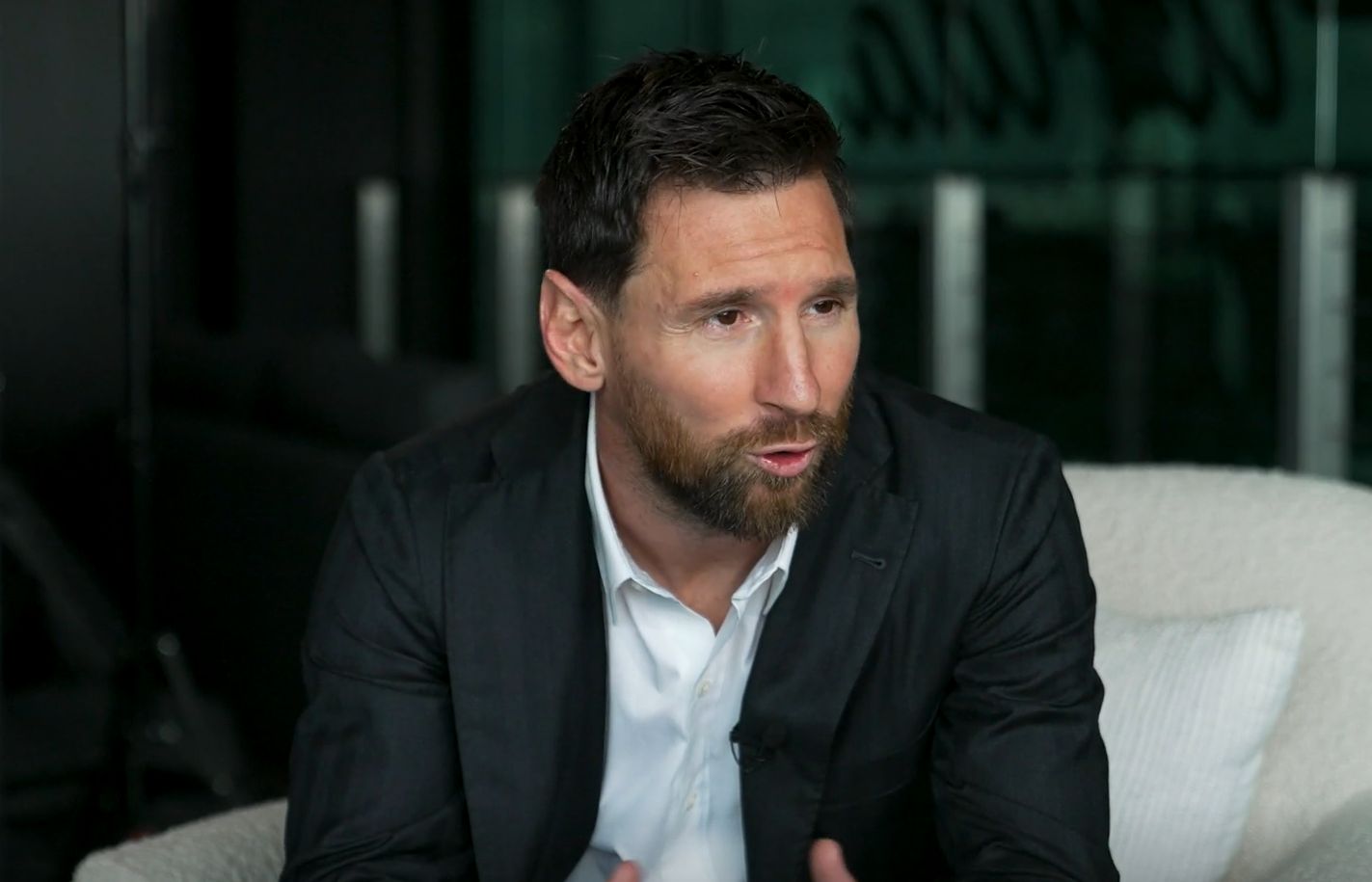 Messi admitted he misses Barcelona.